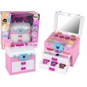 Lean Cars Beauty kit suitcase, pink white