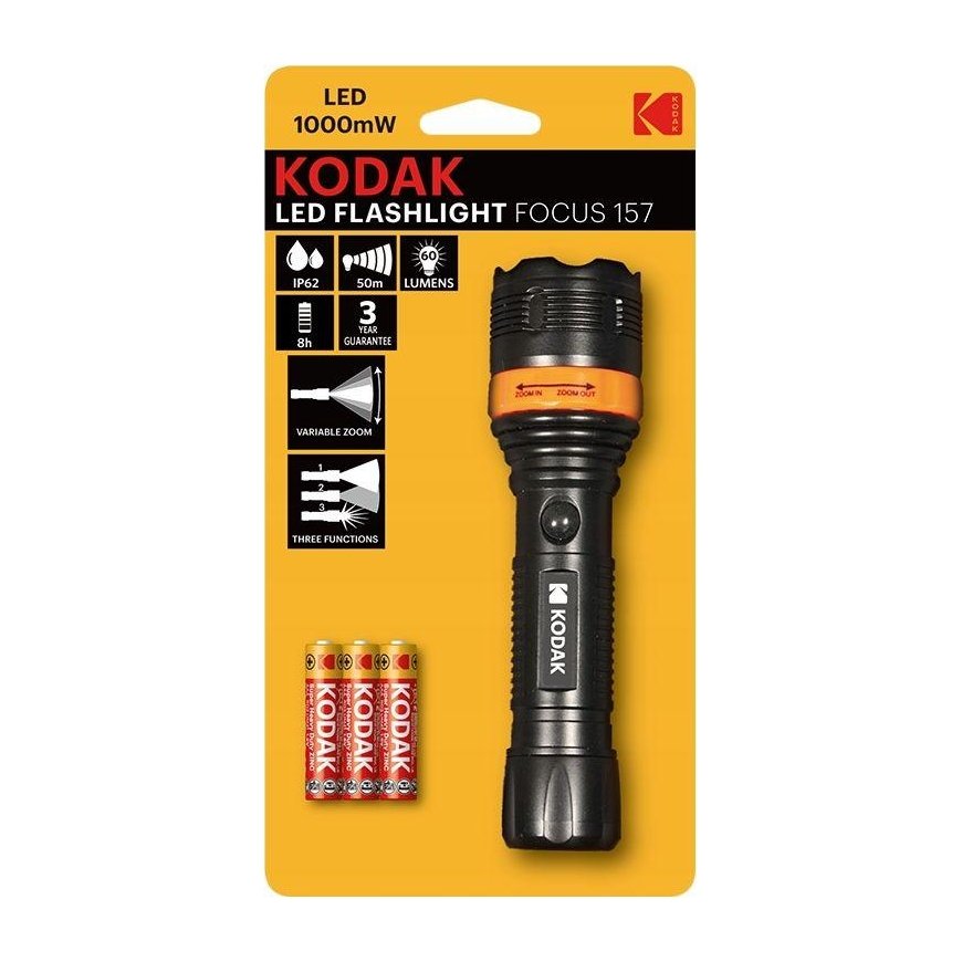 Kodak flashlight LED tourist flashlight Kodak
