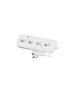 Plastrol extension cord 4 sockets without 10A 5 m white PS-470 (W-97482)