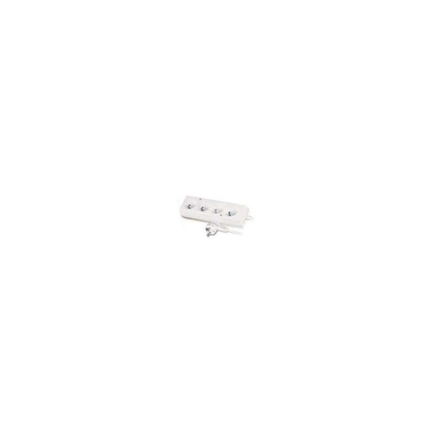 „Plastrol“ ilgintuvo laido 4 lizdai be 10A 5 m balto PS-470 (W-97482)