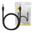 Baseus Ethernet CAT5, 1m network cable (black) Baseus Ethernet CAT5, 1m network cable (black)