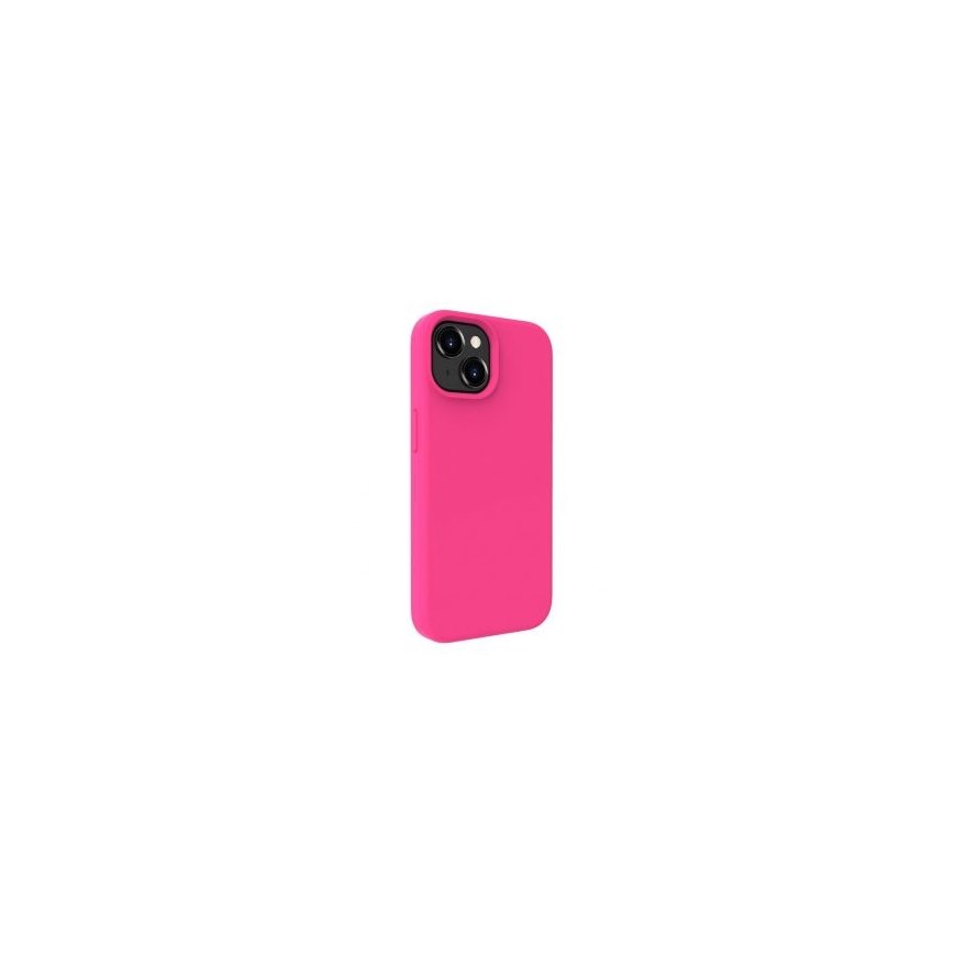 Evelatus Apple iPhone 15 Premium Magsafe Soft Touch Silicone Case Pink