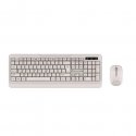Tellur Green Wireless Keyboard and Mouse Nano Recever Creame Tellur Green Wireless Keyboard and Mouse Nano Recever Creame