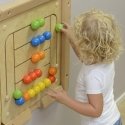 MASTERKIDZ edukacinė lenta, karoliukų labirintas MASTERKIDZ edukacinė lenta, karoliukų labirintas