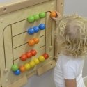 MASTERKIDZ educational board, bead maze MASTERKIDZ educational board, bead maze