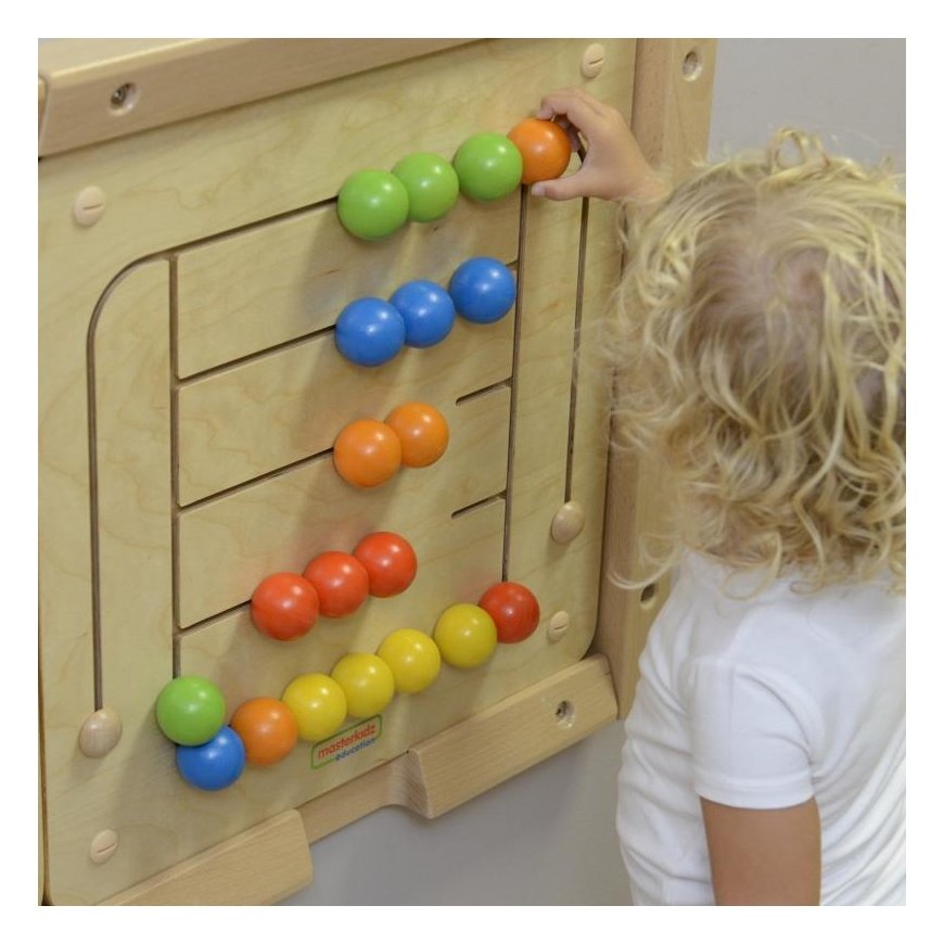 MASTERKIDZ educational board, bead maze – 5