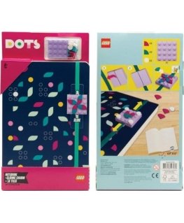 LEGO Dots Notepad with plate and blocks to decorate