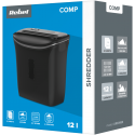 REBEL document shredder with 12 L basket