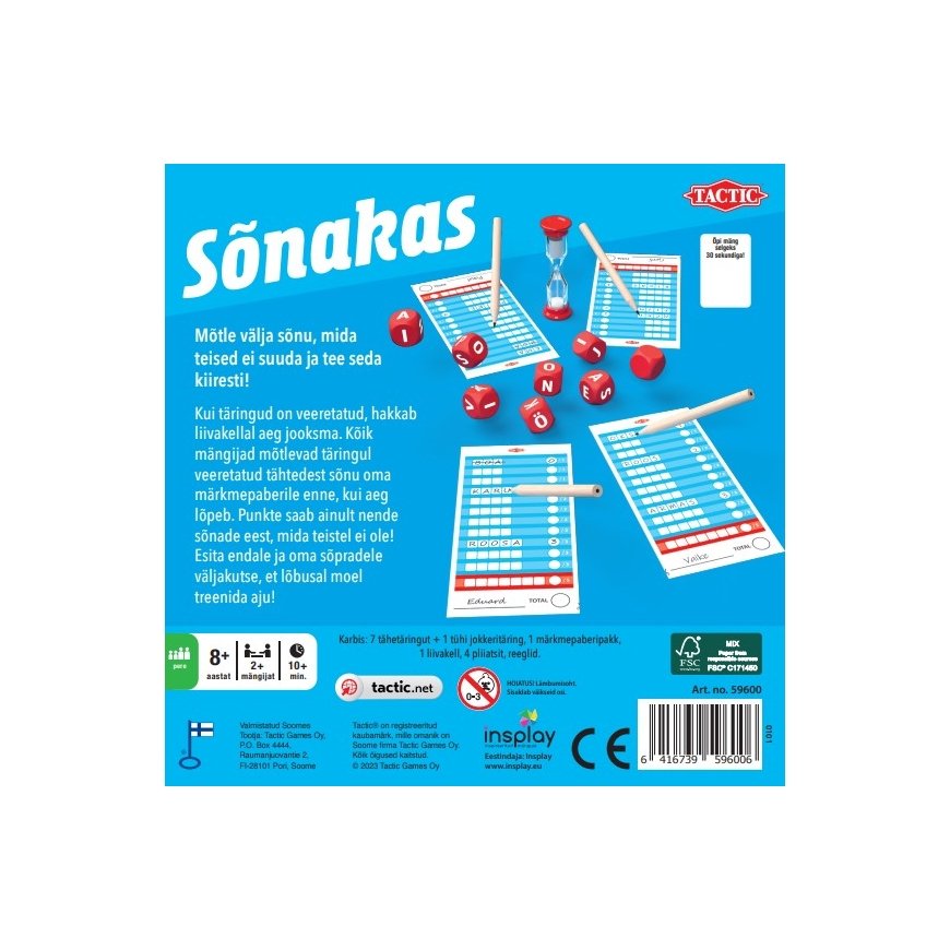 Tactic board game Wordy – 3