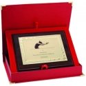 Tryumf Plastic diploma with engraved metal plate + case Tryumf Plastic diploma with engraved metal plate + case