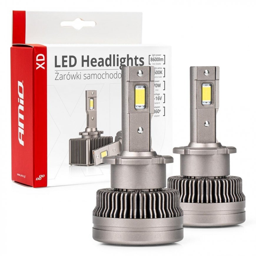 Amio xd d4s d4r led lemputės amio-03313