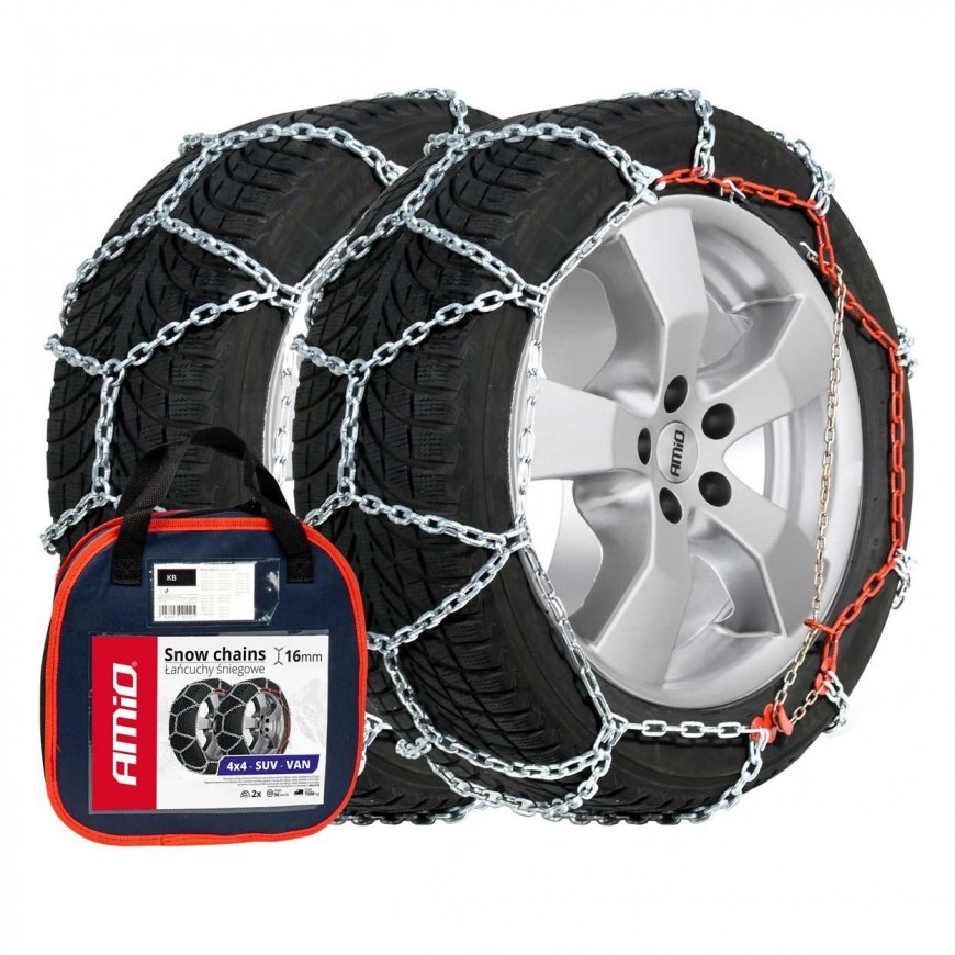 Sniego grandinės ö-norm 16 mm 4x4 kb-220 amio-02118 – 2