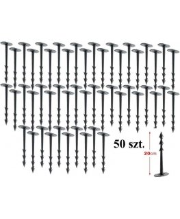 Prosperplast AGRICULTURAL TEXTILE PINS PIPE PINS HARPOON PIN HEIGHT 20cm 50pcs