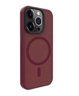 Case Evelatus Apple iPhone 15 Pro Hybird Case With Magsafe PC+TPU Plum