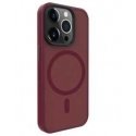 Case Evelatus Apple iPhone 15 Pro Hybird Case With Magsafe PC+TPU Plum