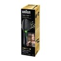 Braun BR710 Adult Paddle hairbrush Black, Green 1 pc(s)