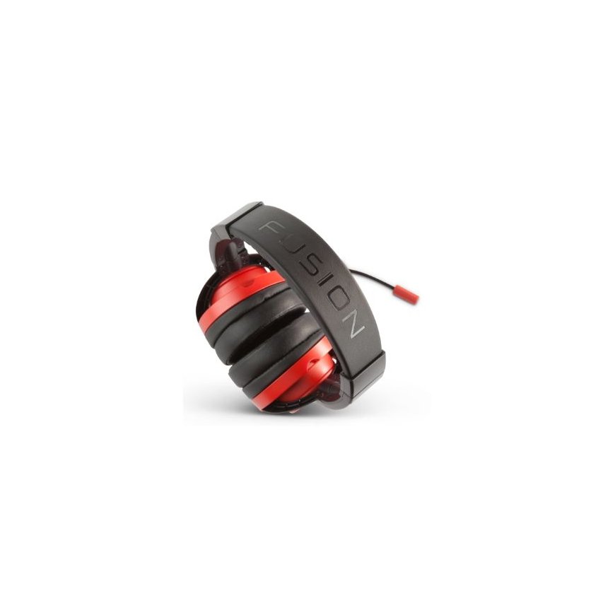 PowerA Fusion Austiņas Vadu Speļu Melns, Sarkans – 2
