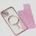 Mocco Glitter Chrome MagSafe Case for Apple iPhone 13 Mocco Glitter Chrome MagSafe Case for Apple iPhone 13