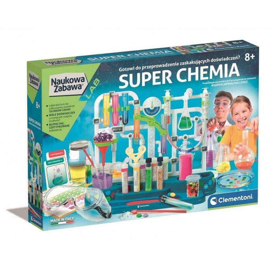 Clementoni Rinkinys super chemia