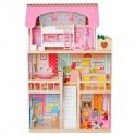 Enero Toys Medinis lėlių namelis 60x33x90 cm Enero Toys Medinis lėlių namelis 60x33x90 cm