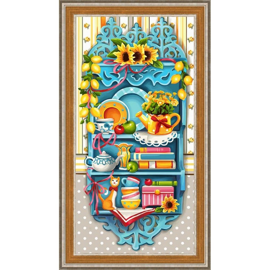 Beldizart (Discontinued) Diamond painting set Lemons 60х30 cm AZ-1584
