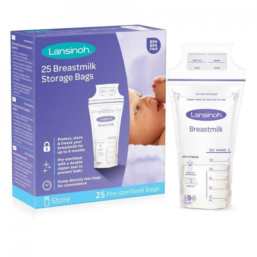 Lansinoh milk storage bags, 25 pcs – 3
