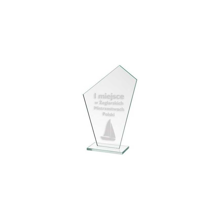 Tryumf Engraved glass trophy – 2