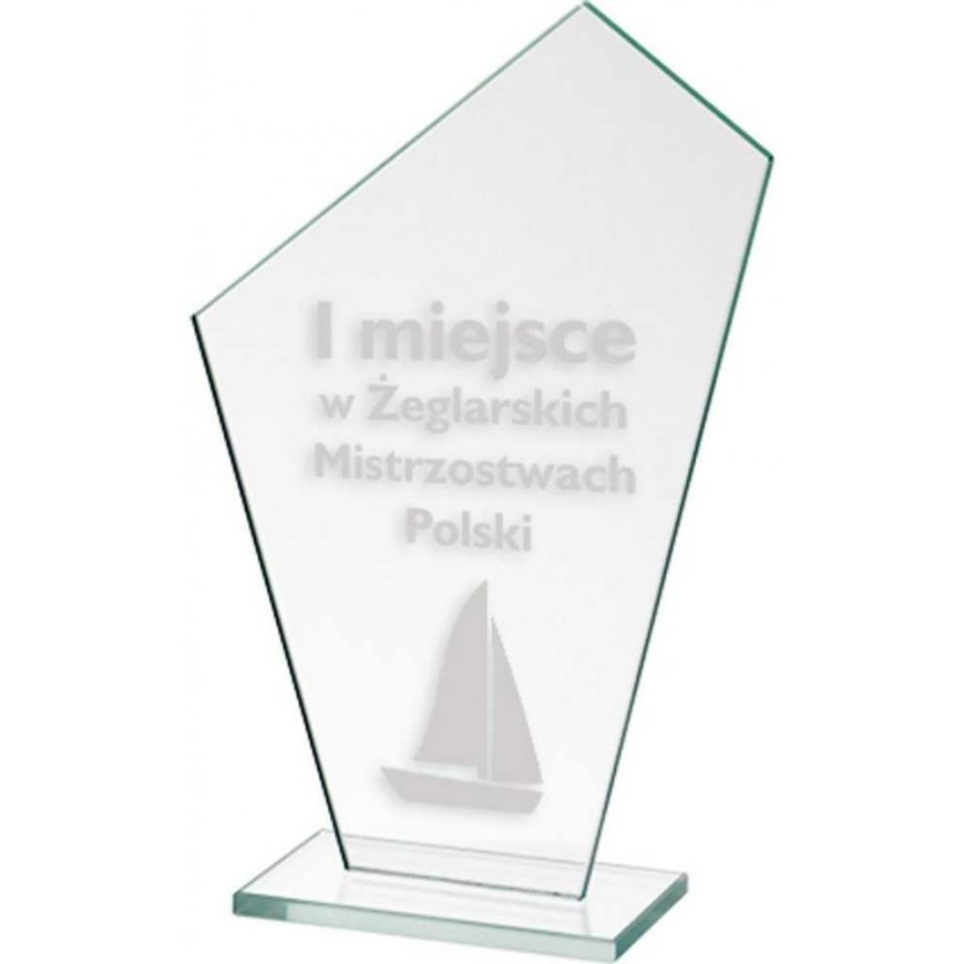 Tryumf Engraved glass trophy – 3