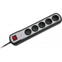 Rebel electrical network extension cord 5 sockets 1.5m - 3x1.5mm Rebel electrical network extension cord 5 sockets 1.5m - 3x1.5mm