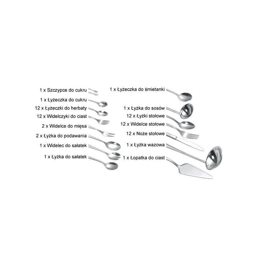 King Hoff KINGHOFF 72ELEM. cutlery set glossy KH-3515 – 4