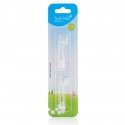 Brush-Baby BRB052 hambaharjaotsik 2 tk Läbipaistev Brush-Baby BRB052 hambaharjaotsik 2 tk Läbipaistev
