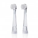 Brush-Baby BRB052 hambaharjaotsik 2 tk Läbipaistev Brush-Baby BRB052 hambaharjaotsik 2 tk Läbipaistev