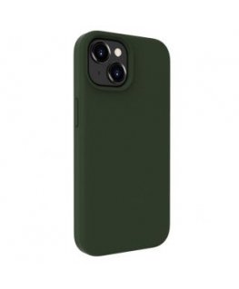 Evelatus Apple iPhone 15 Premium Magsafe Soft Touch Silicone Case Dark Olive