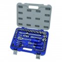 Set of heads, accessories and ratchets 1/2 "and 1/4" 58 pcs. 4-32mm IRIMO Set of heads, accessories and ratchets 1/2 "and 1/4" 58 pcs. 4-32mm IRIMO
