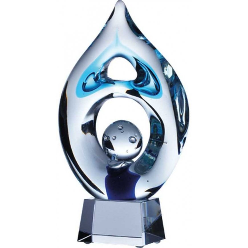 Tryumf Trofeum szklane su etui