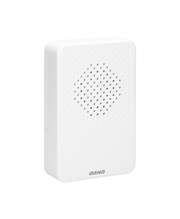 Orno Wired electronic one-tone doorbell LARK MAXI AC, 230V, snow white