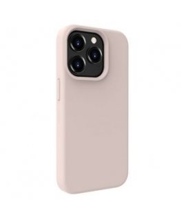Evelatus Apple iPhone 15 Pro Max Premium Soft Touch Silicone Case Pink Sand