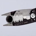 daugiafunkcinės replės elektrikams amerikietiško modelio Knipex [13 72 8] kelių komponentų rankena