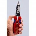 multifunctional pliers for electricians American model Knipex [13 72 8] multi-component handle