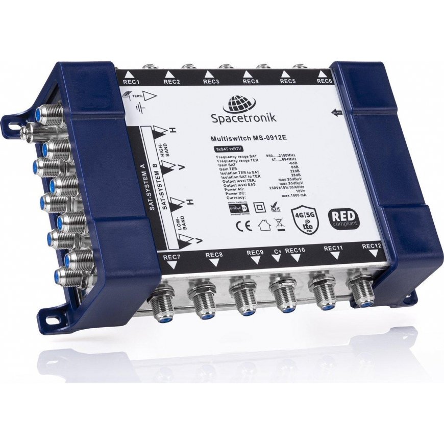 Spacetronik Splitter Spacetronik Multiswitch 9/12 Spacetronik