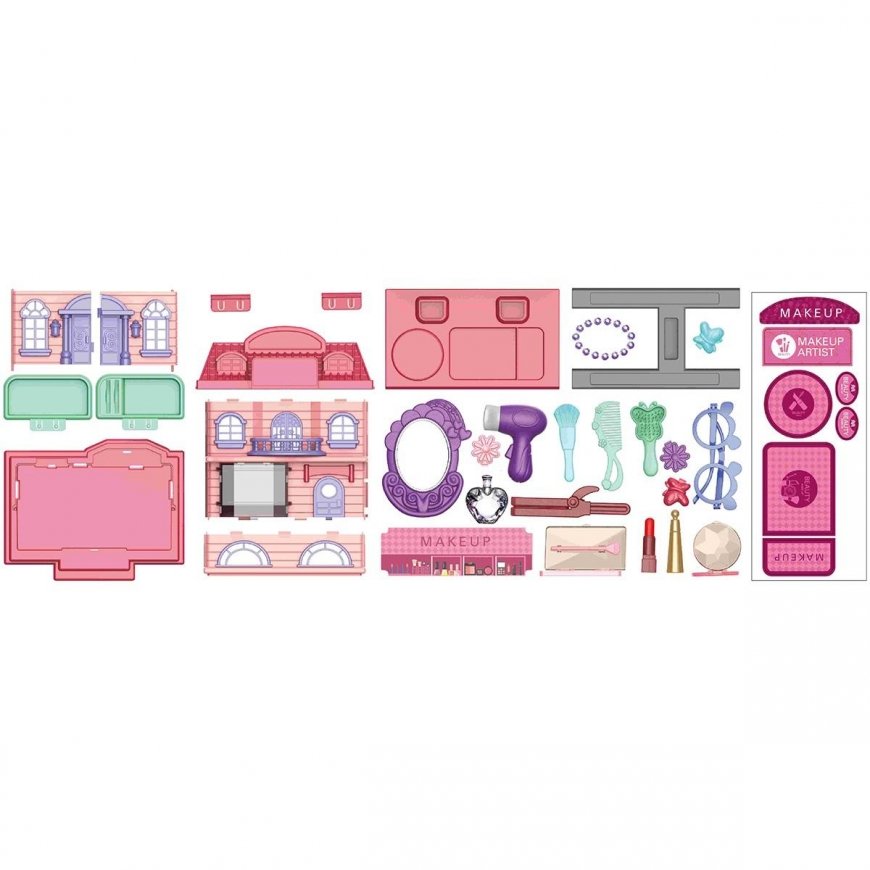 Enero Toys grožio staliukas 25x19,5x41,5 cm – 3
