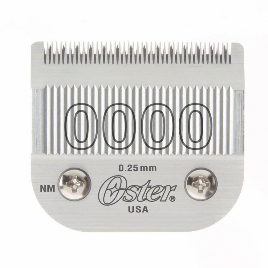 OSTER 918-01 Kerpamoji galvutė (0000), 0,25 mm