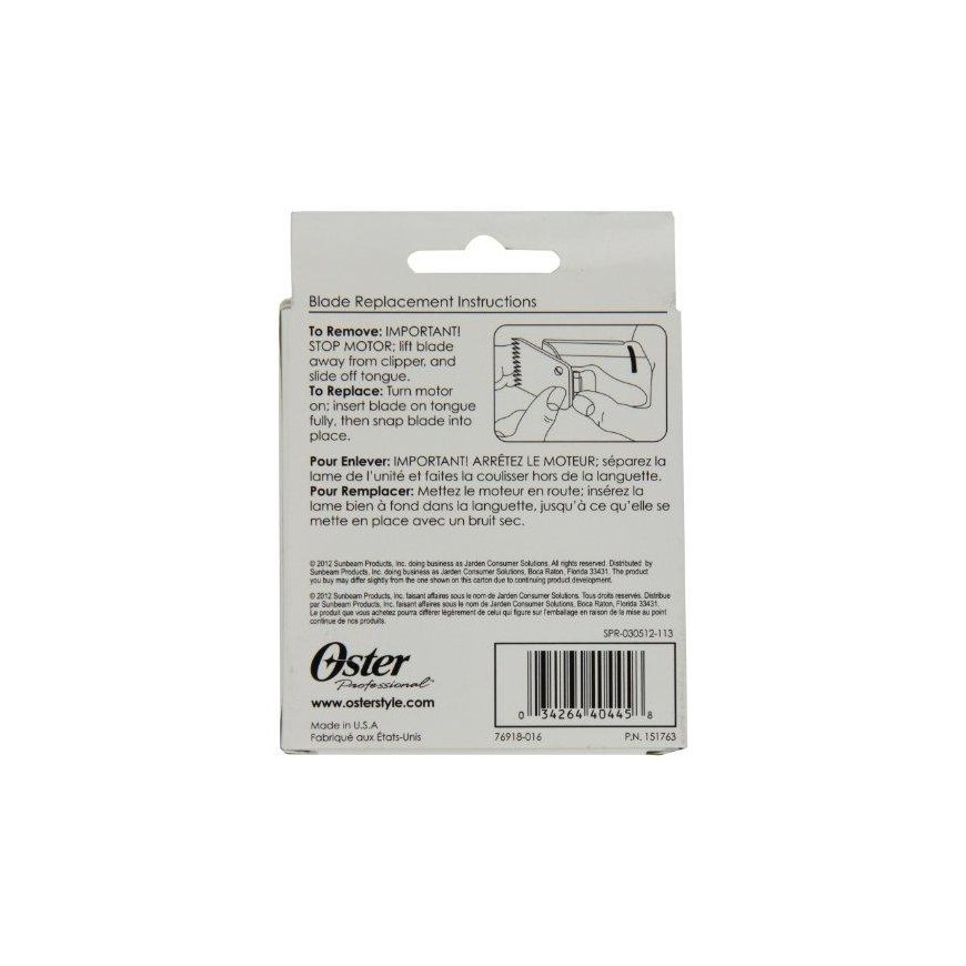 OSTER 918-01 Kerpamoji galvutė (0000), 0,25 mm – 3
