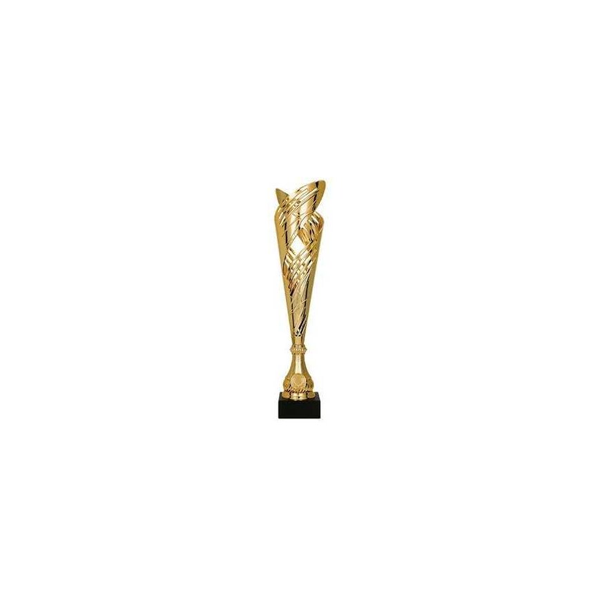 Detail Golden plastic cup
