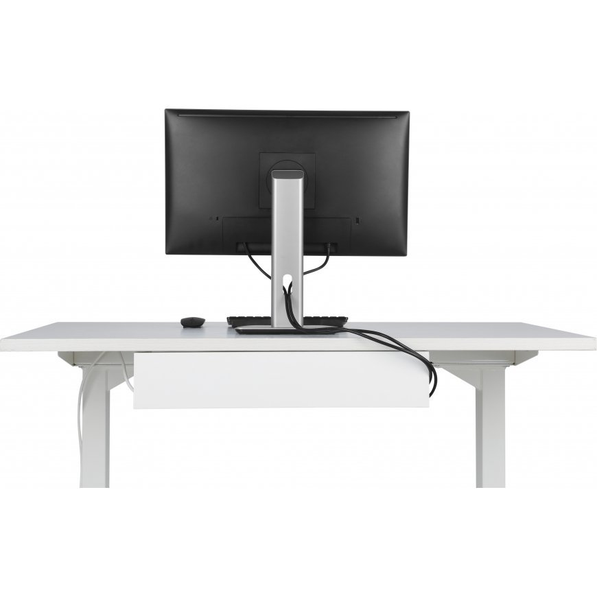 ErgoWork Steel Cable Rack -johtokouru, valkoinen – 5