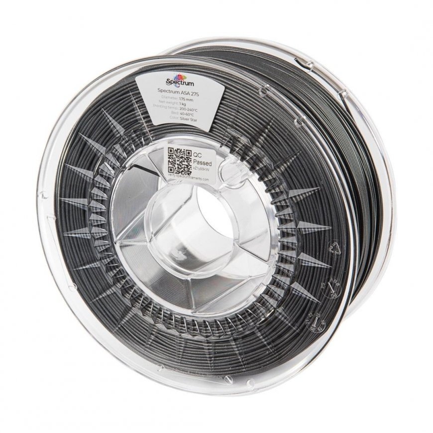 Spectrum Filament ASA 275 1.75 mm 1kg - Silver Star – 2