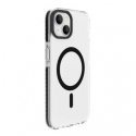 Evelatus Apple iPhone 15 Plus Clear Case PC+TPU With MagSafe Transparent Black Evelatus Apple iPhone 15 Plus Clear Case PC+TPU With MagSafe Transparent Black