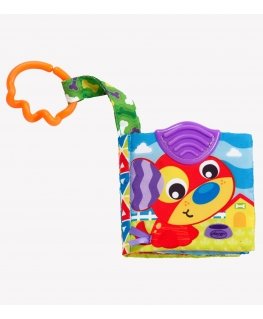 PLAYGRO hanging toy book - Day on the farm, 0186967