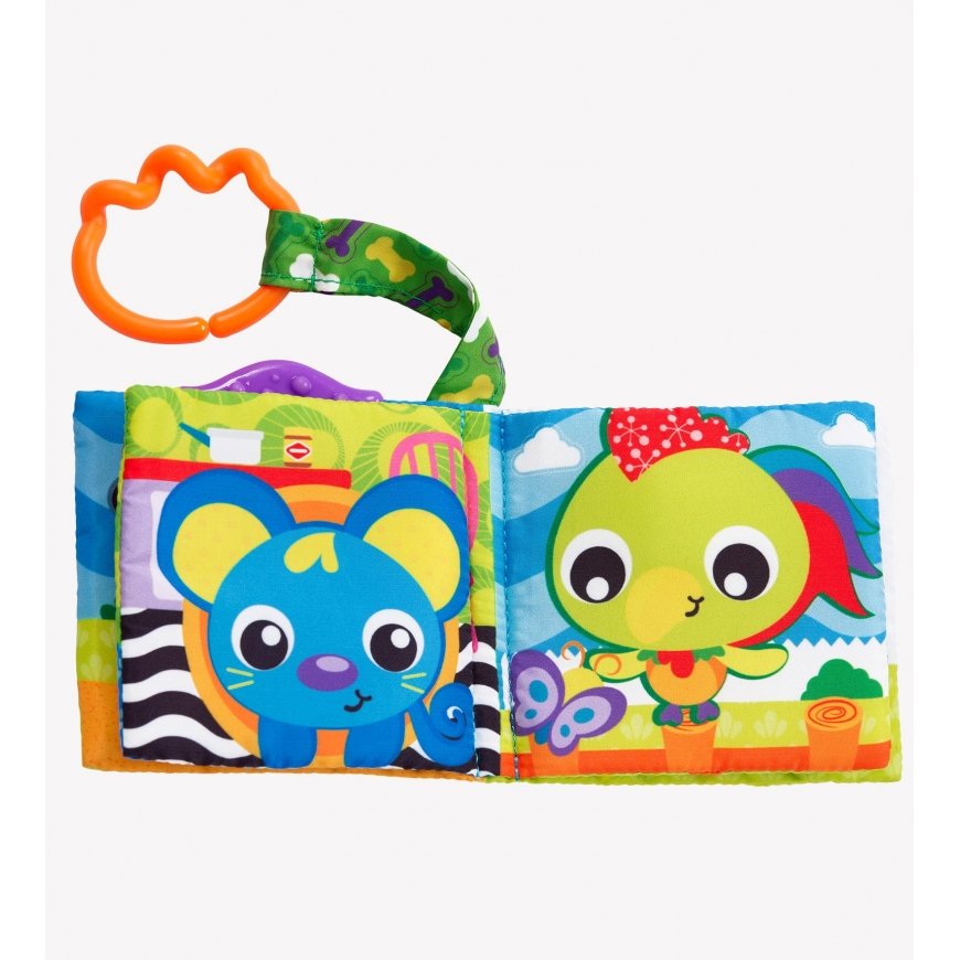 PLAYGRO pakabinamas žaislas knygelė - Diena ūkyje, 0186967 – 3