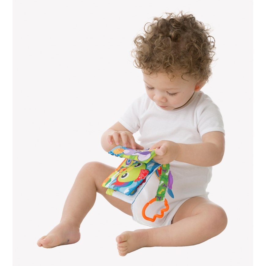 PLAYGRO hanging toy book - Day on the farm, 0186967 – 4
